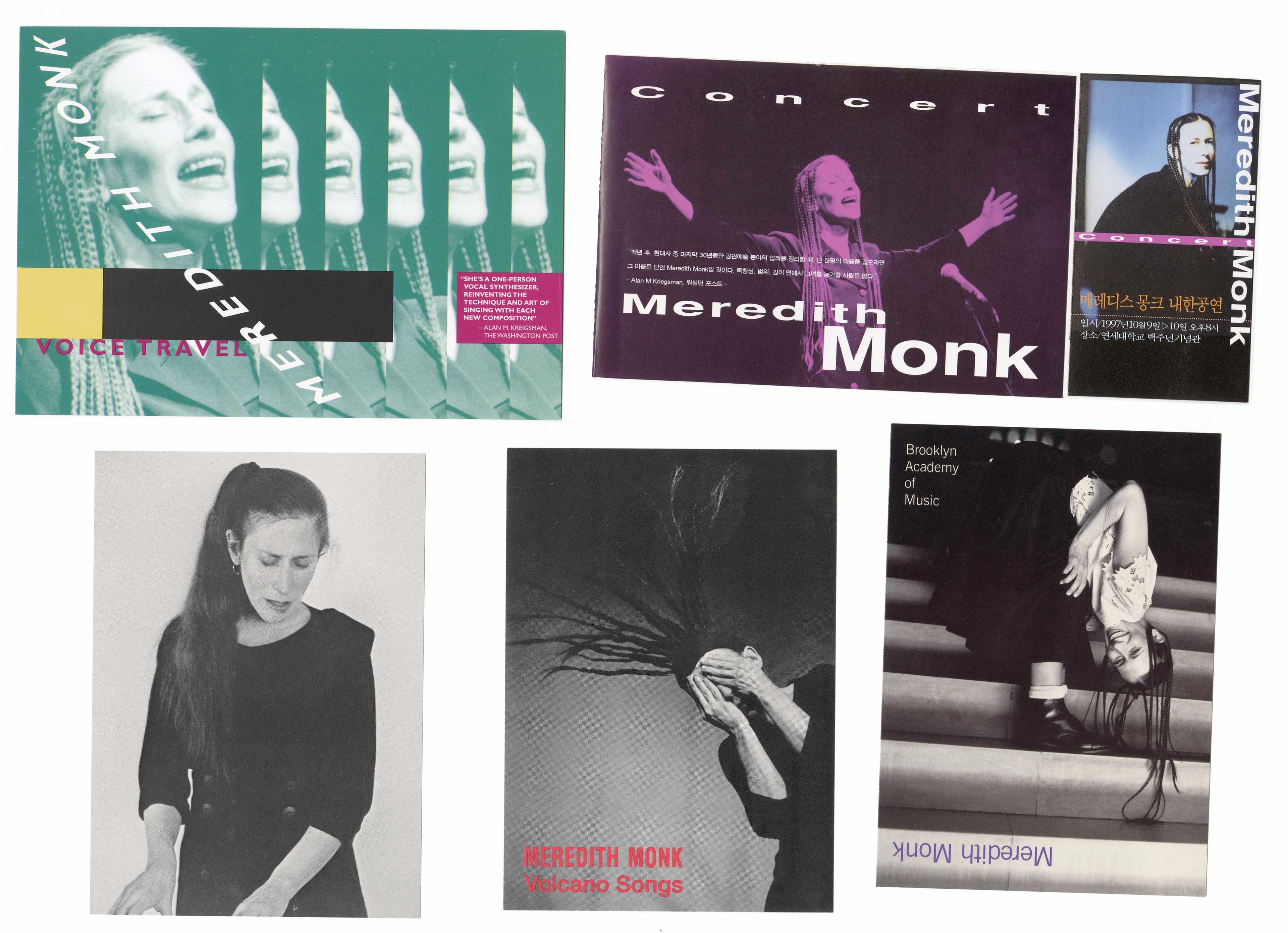 Meredith Monk Portraits Bundle (1994–2000)