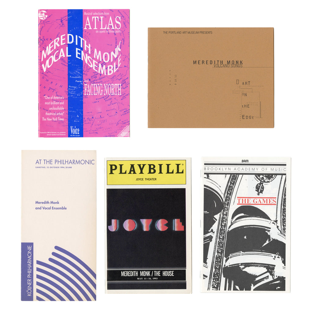 Meredith Monk Programs Bundle (1984–1995)