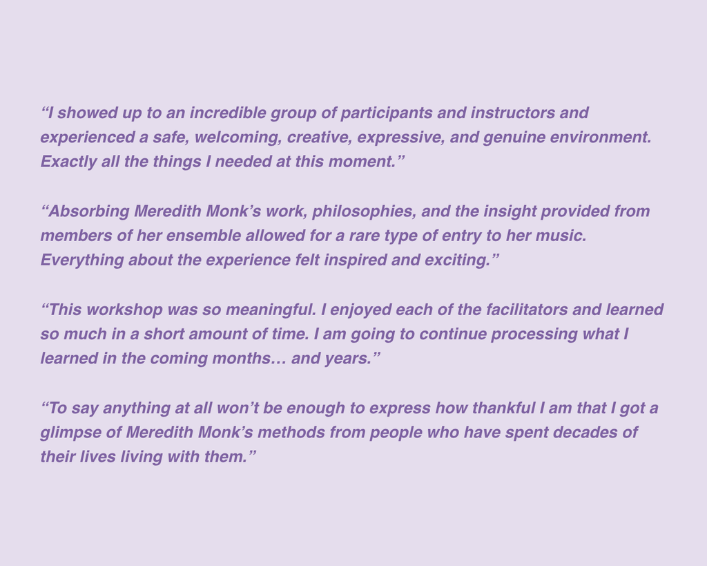 Dancing Voice/Singing Body – IN-PERSON Weekend Workshop (Spring 2026)